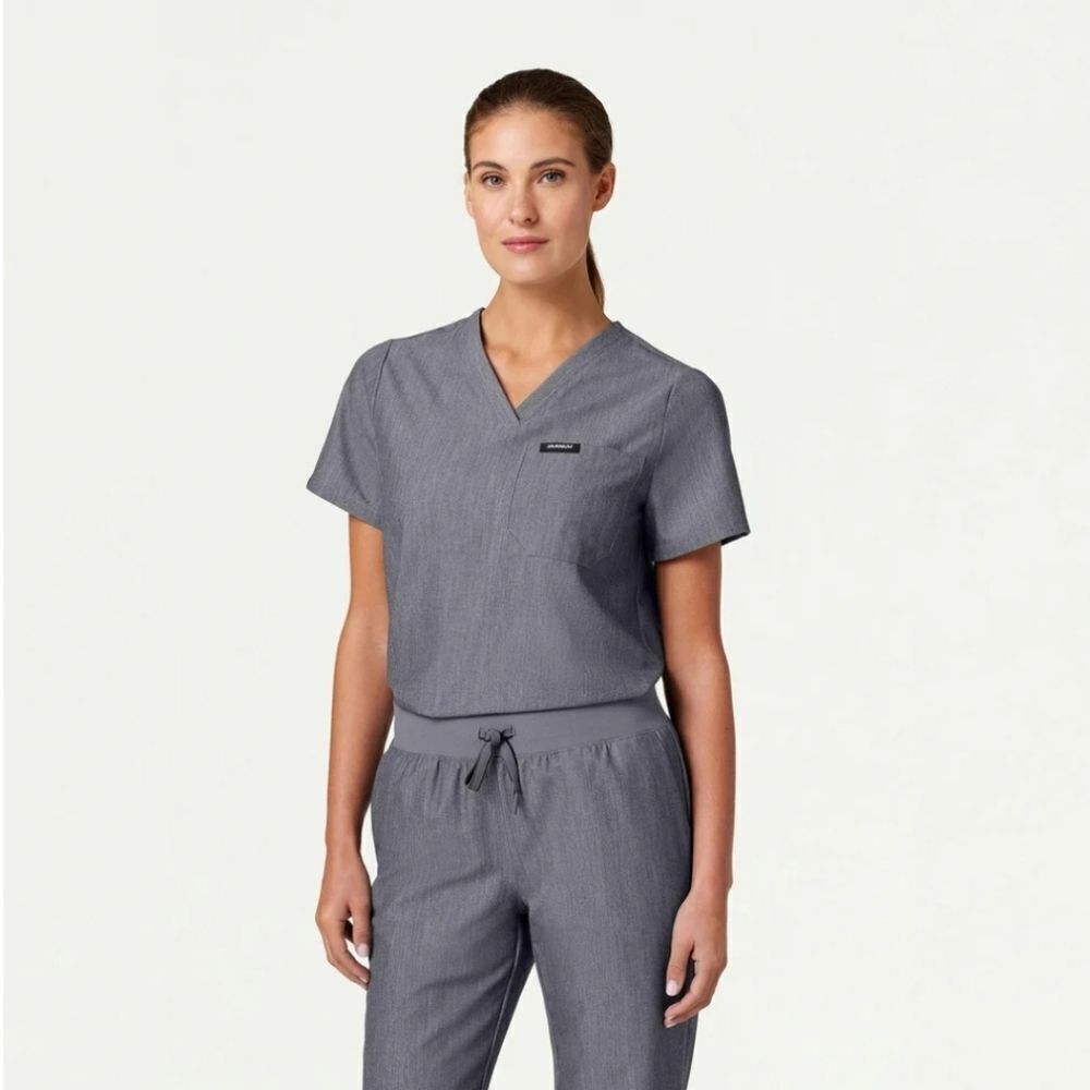 Jaanuu Rhena Essentials 1 Pocket Scrub Top